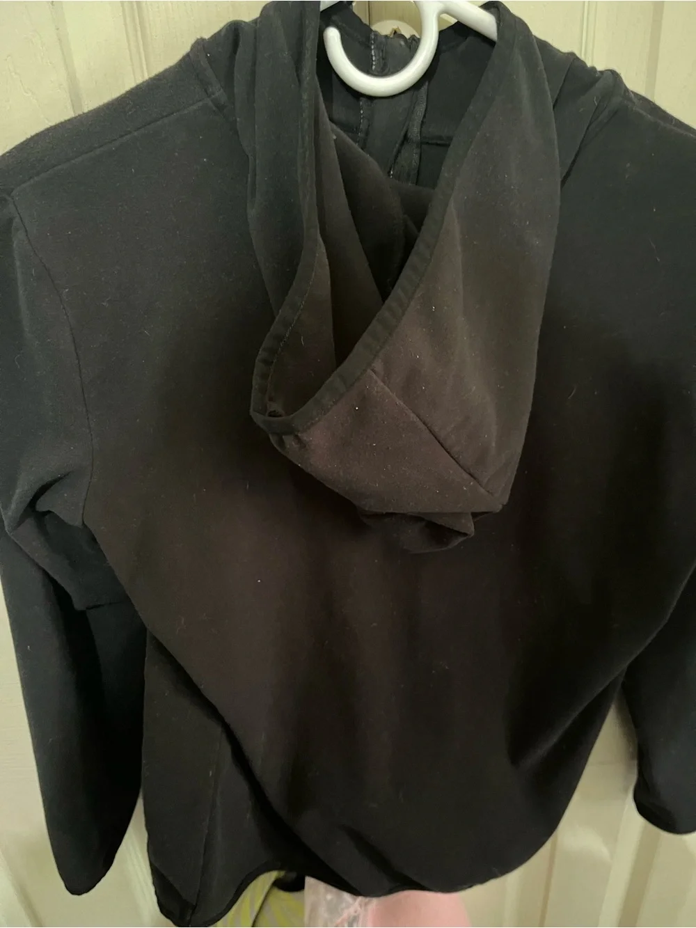 Place Black Hooded Zip Sweatshirt